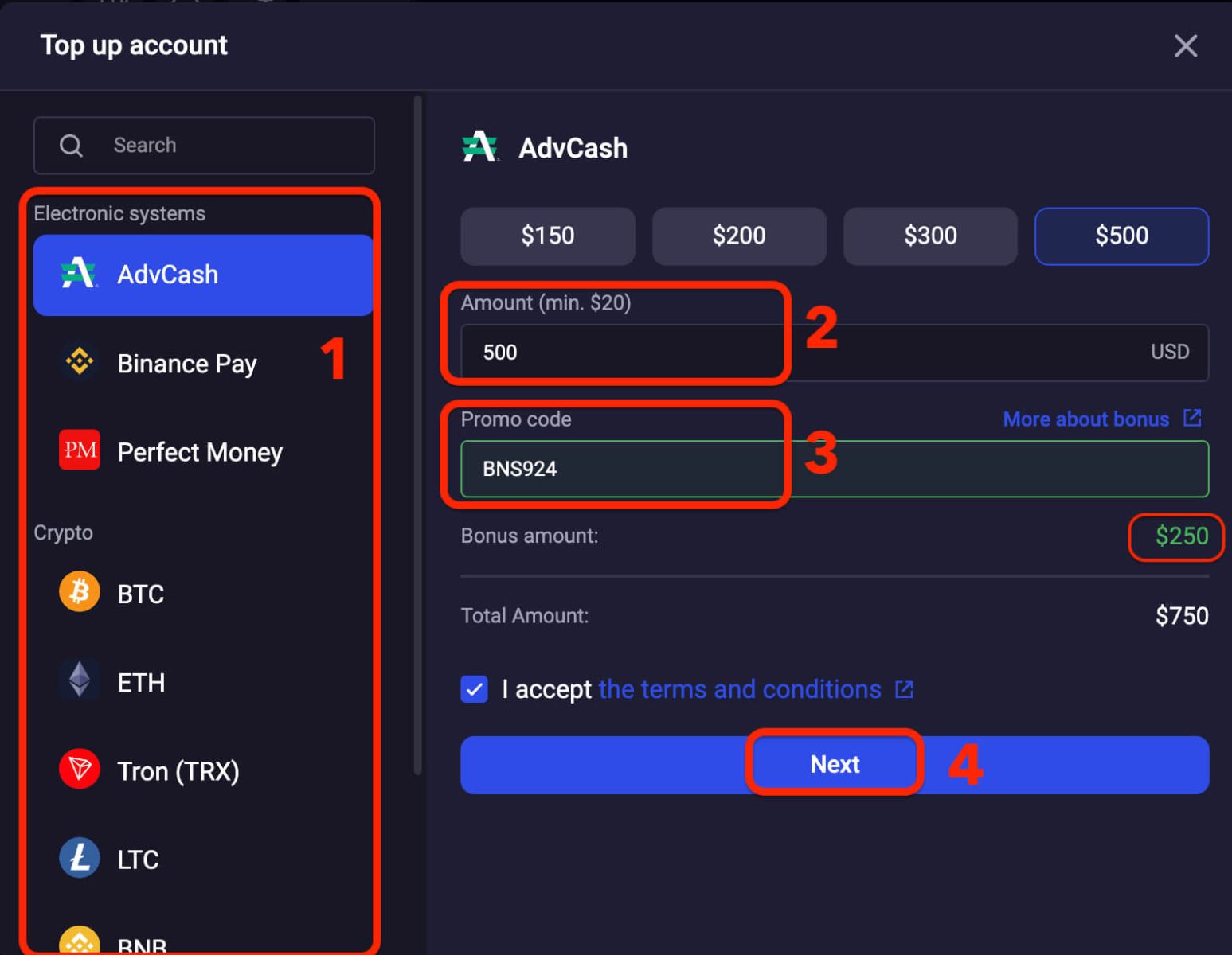 Binolla Deposit Bonus - 50% Binolla Deposit Bonus - 50%